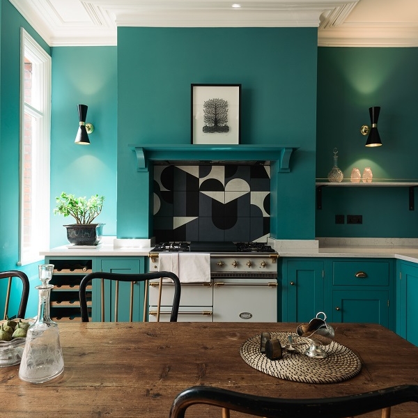 Timeless in Teal - A Classic Shaker Kitchen with a Bold New Colour ...