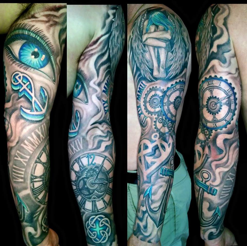 Custom Tattoo by Kimi Leger — Sacred Lotus Tattoo Tattoo