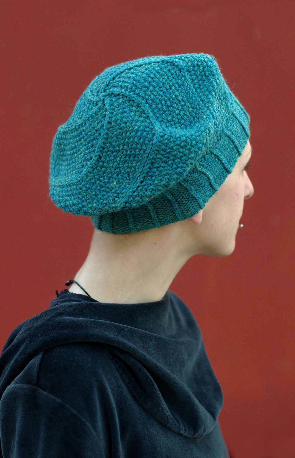 Hat knitting patterns for sport and double knitting DK