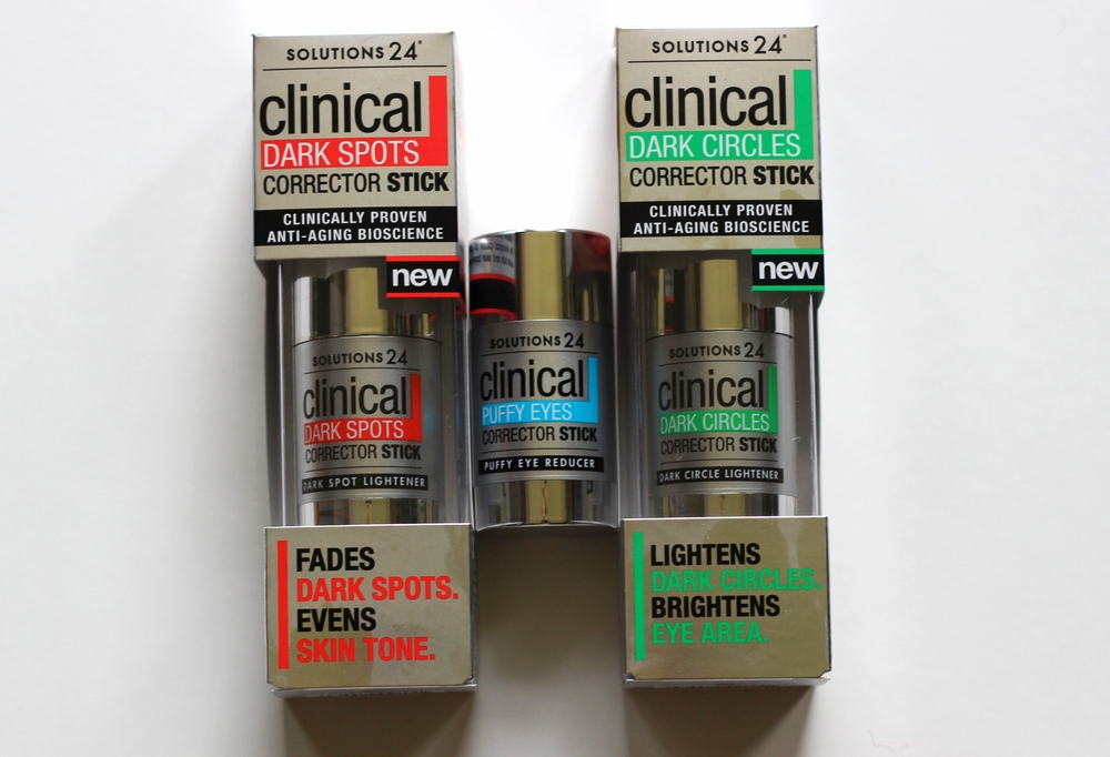 NEW BEAUTY PRODUCT TEST - SOLUTIONS 24 CLINICAL CORRECTOR STICKS - BEFORE