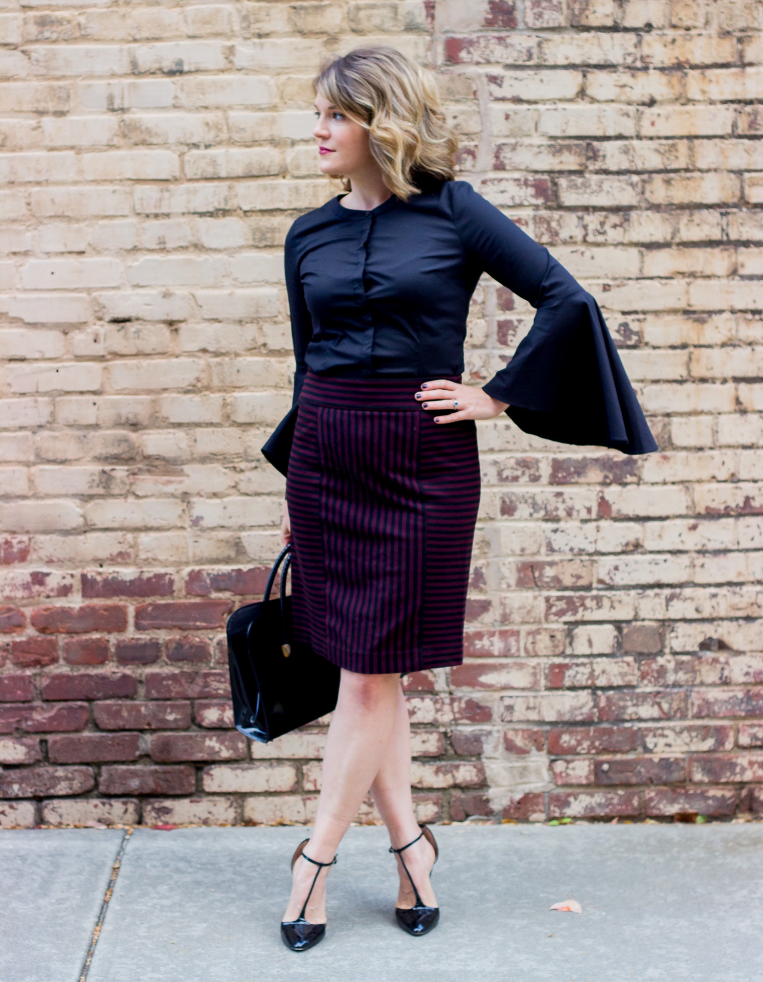 BELL SLEEVES AT WORK? YES, BUT…