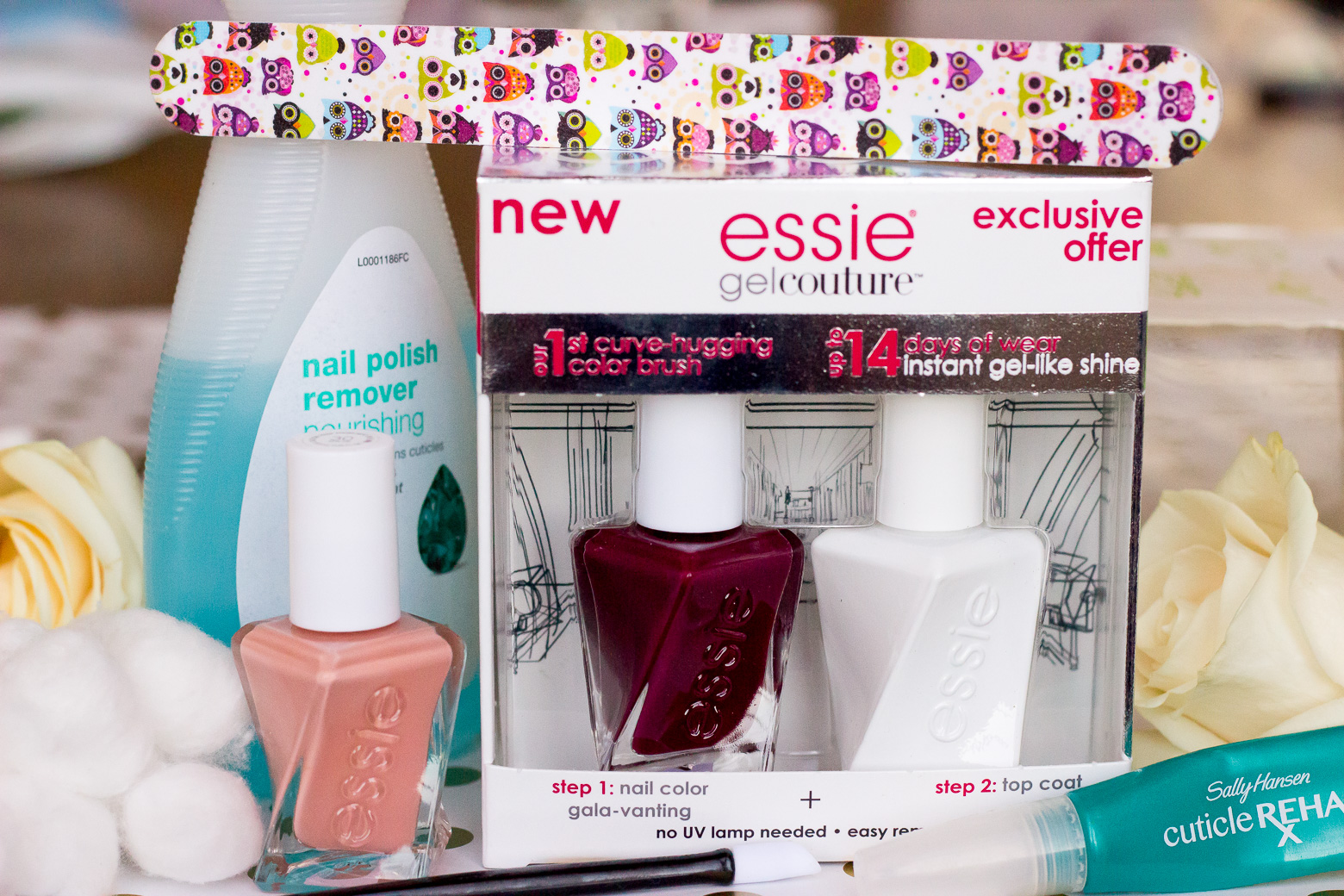 Essie Gel Couture Polish review on Belle Meets World blog