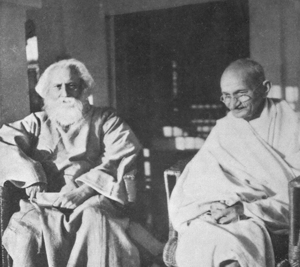 Relationship between Tagore and Gandhi