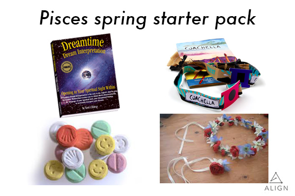 dating a pisces starter pack