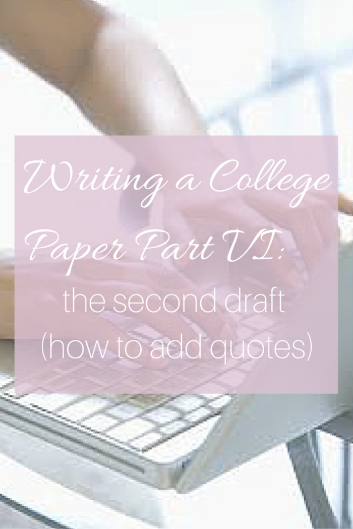 Write a college paper