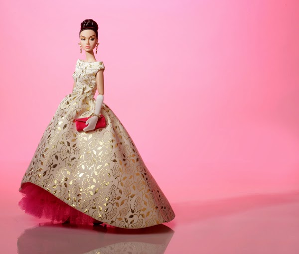 Pink Fishtail Long Skirt Evening Dress For 12" Integrity toy FR & PP Doll