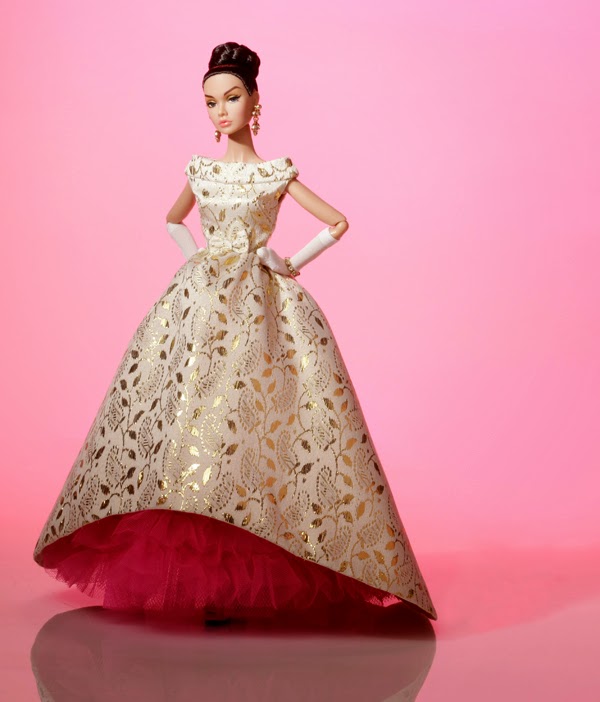 Pink Fishtail Long Skirt Evening Dress For 12" Integrity toy FR & PP Doll