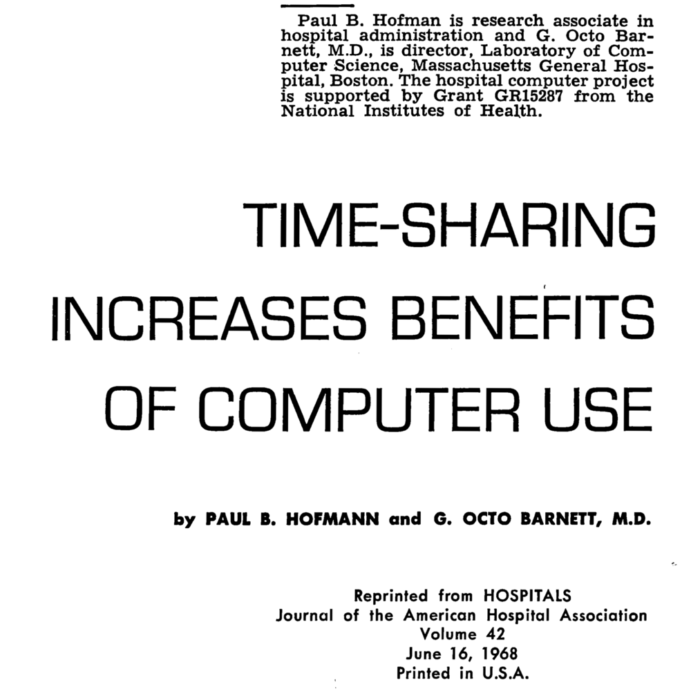 benefits of computers in healthcare