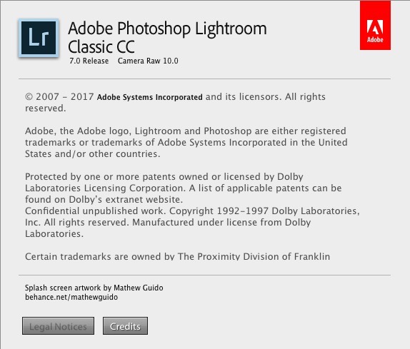 adobe photoshop lightroom cc 7.0