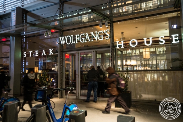 Wolfgang's Steakhouse in Times Square, New York, NY — I Just Want To