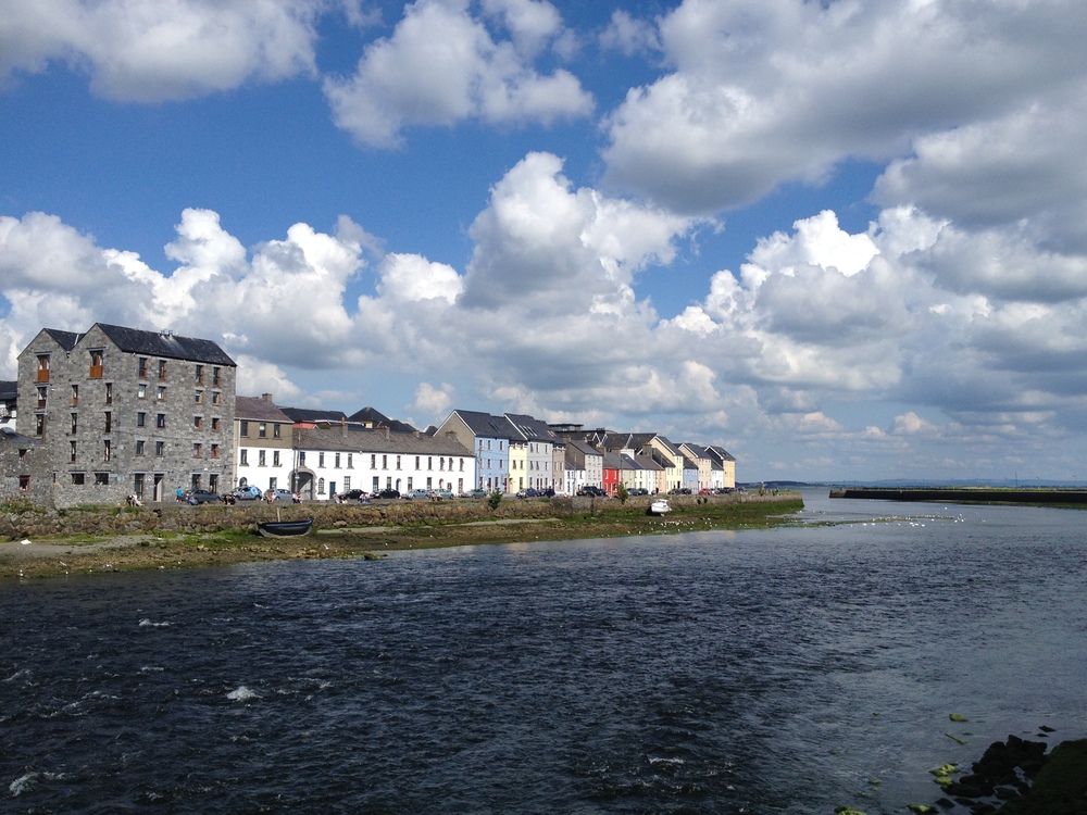  At the harbor in Galway 