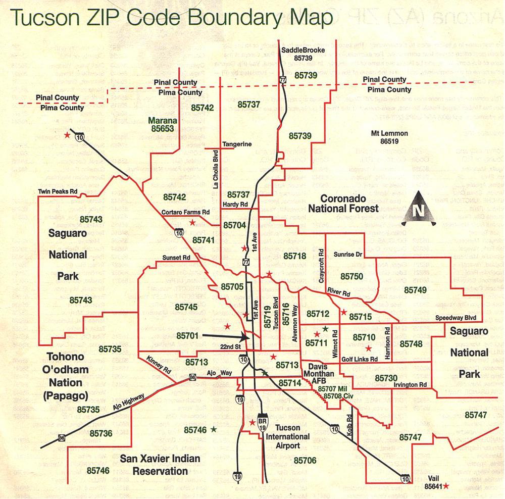 Tucson Az Zip Code Slubne Suknie Info