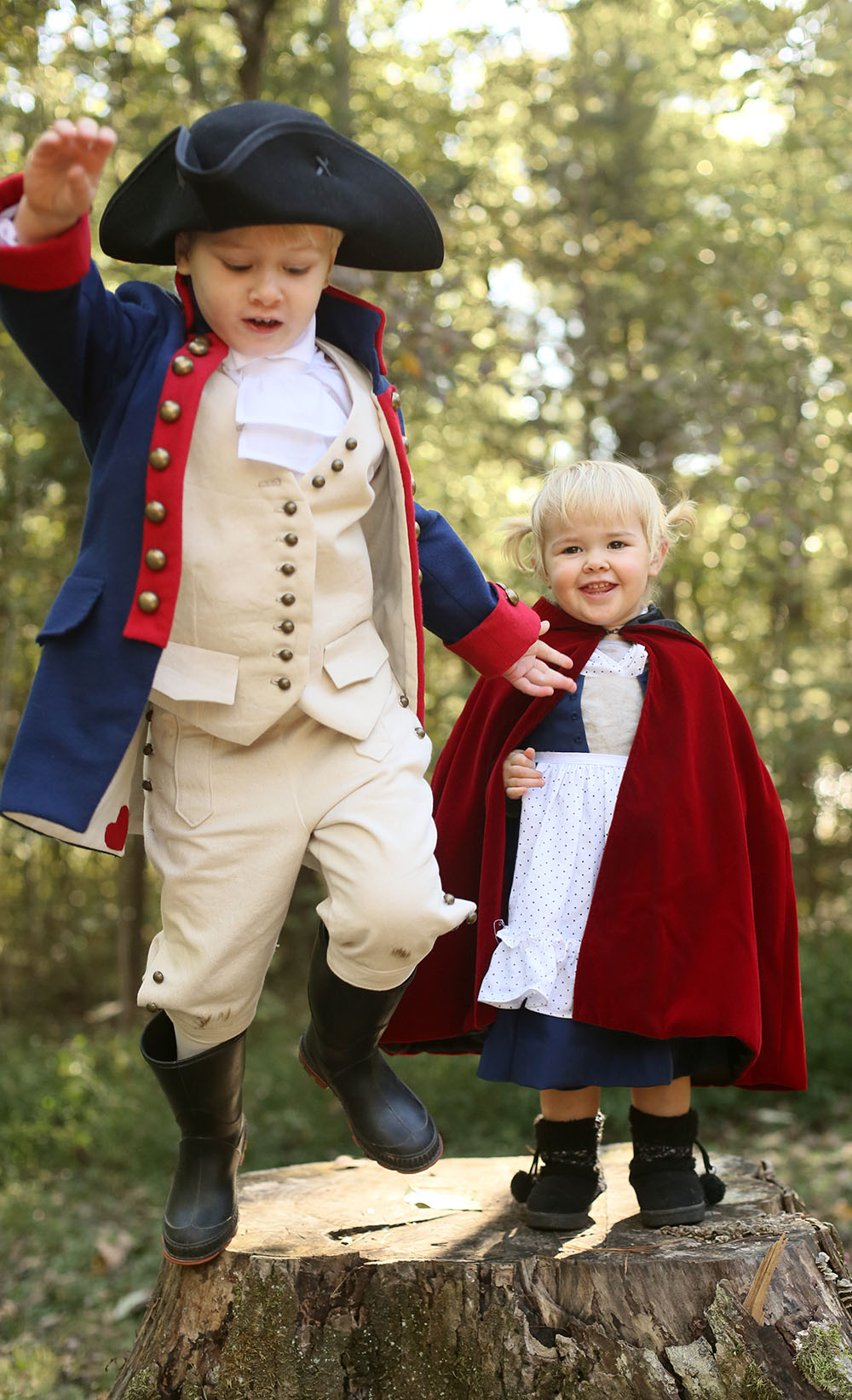 Hamilton and Little Red Costumes