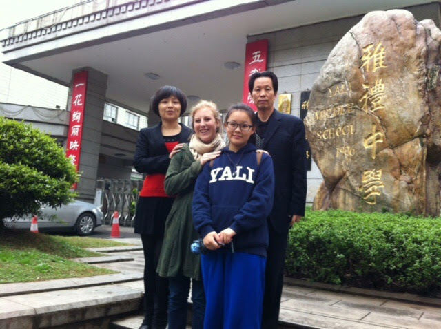  Sarah in China with  Yali Sue  