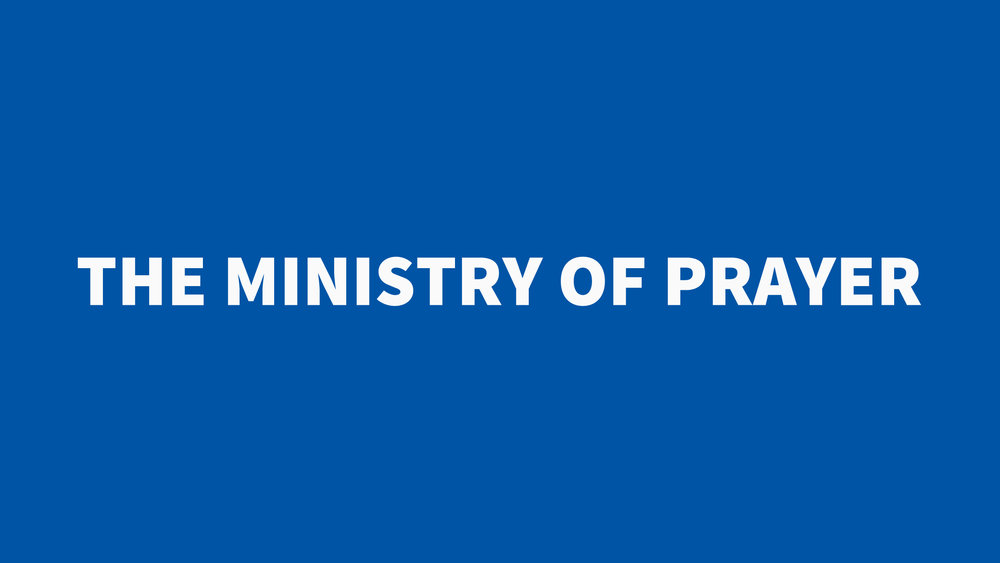 Image result for THE MINISTRY OF PRAYER.