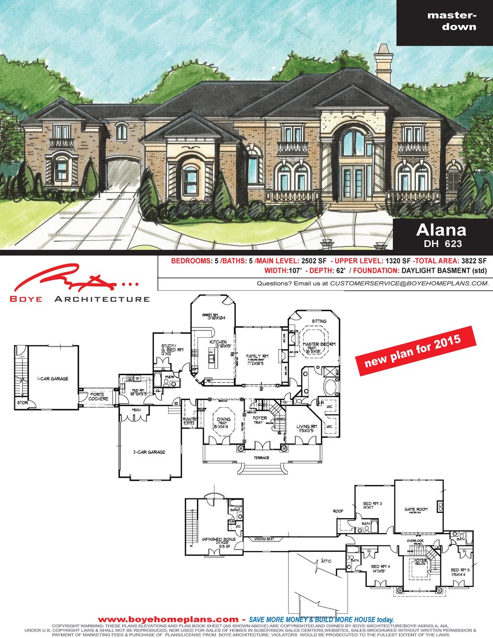 Luxury Estate House Floor Plans in Atlanta,