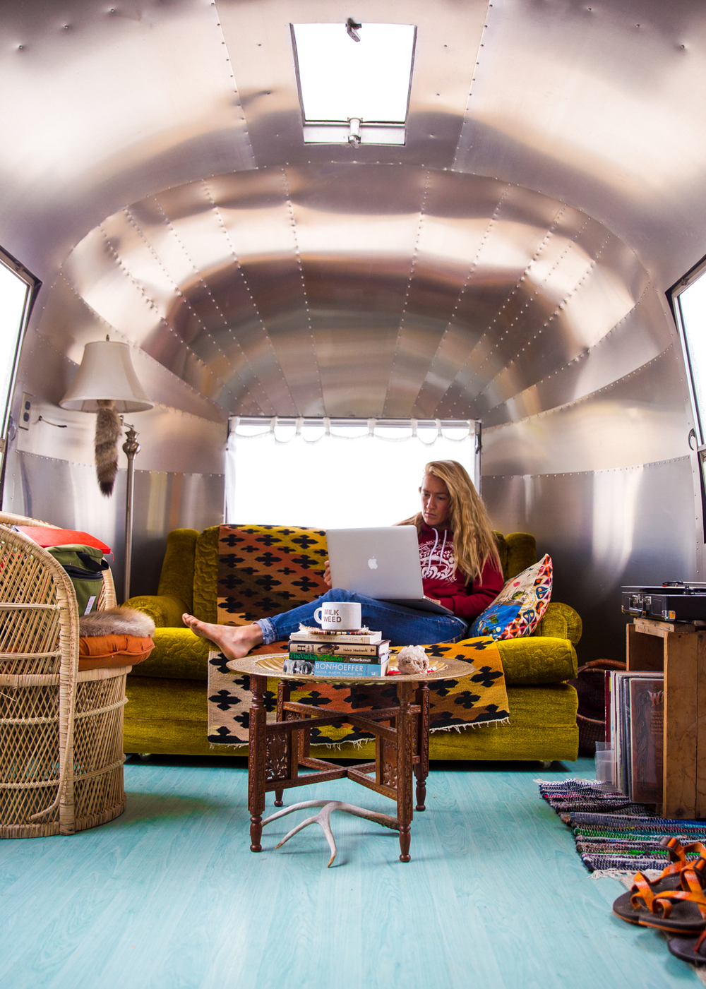 Jillian &amp; Robert in an Airstream Land Yacht — Tiny House 