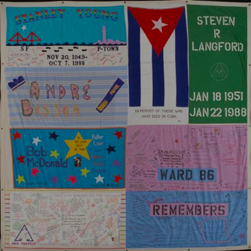 Sections of the NAMES Project AIDS Memorial Quilt will be traveling to Cuba for the first time. The sections will feature Cuba memorial panels.