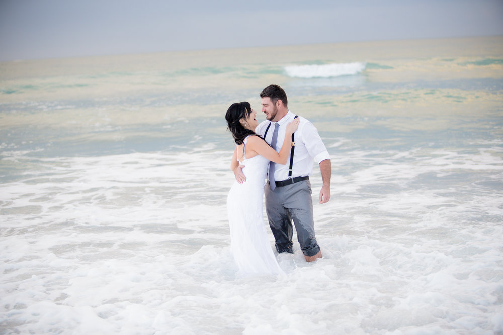 A Trash the Dress Beach Shoot - Samantha Jackson Photography -- Wedding Blog - The Overwhelmed Bride