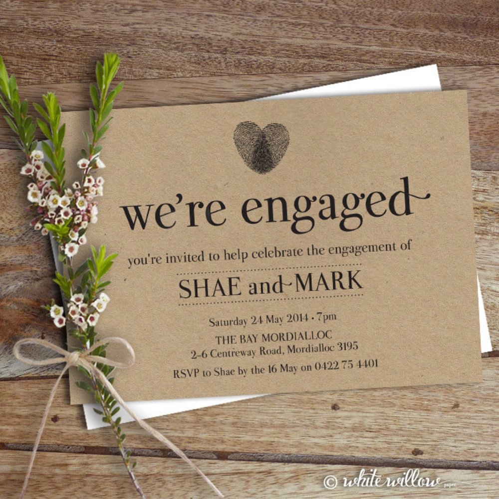 Engagement Party Ideas - Engagement party invitations