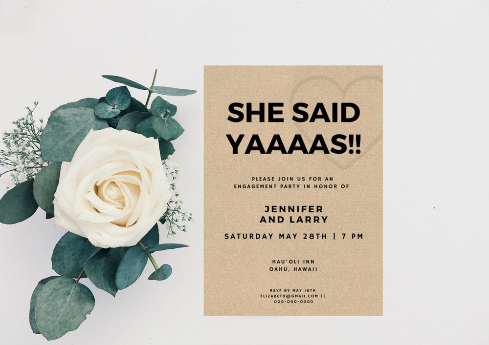 Engagement Party Ideas - Engagement party invitations