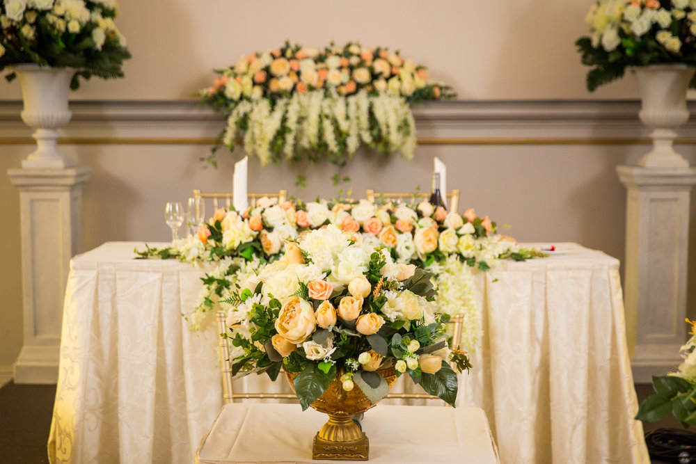 Floral Wedding Altar - A Curzon Hall Wedding - T-One Photography