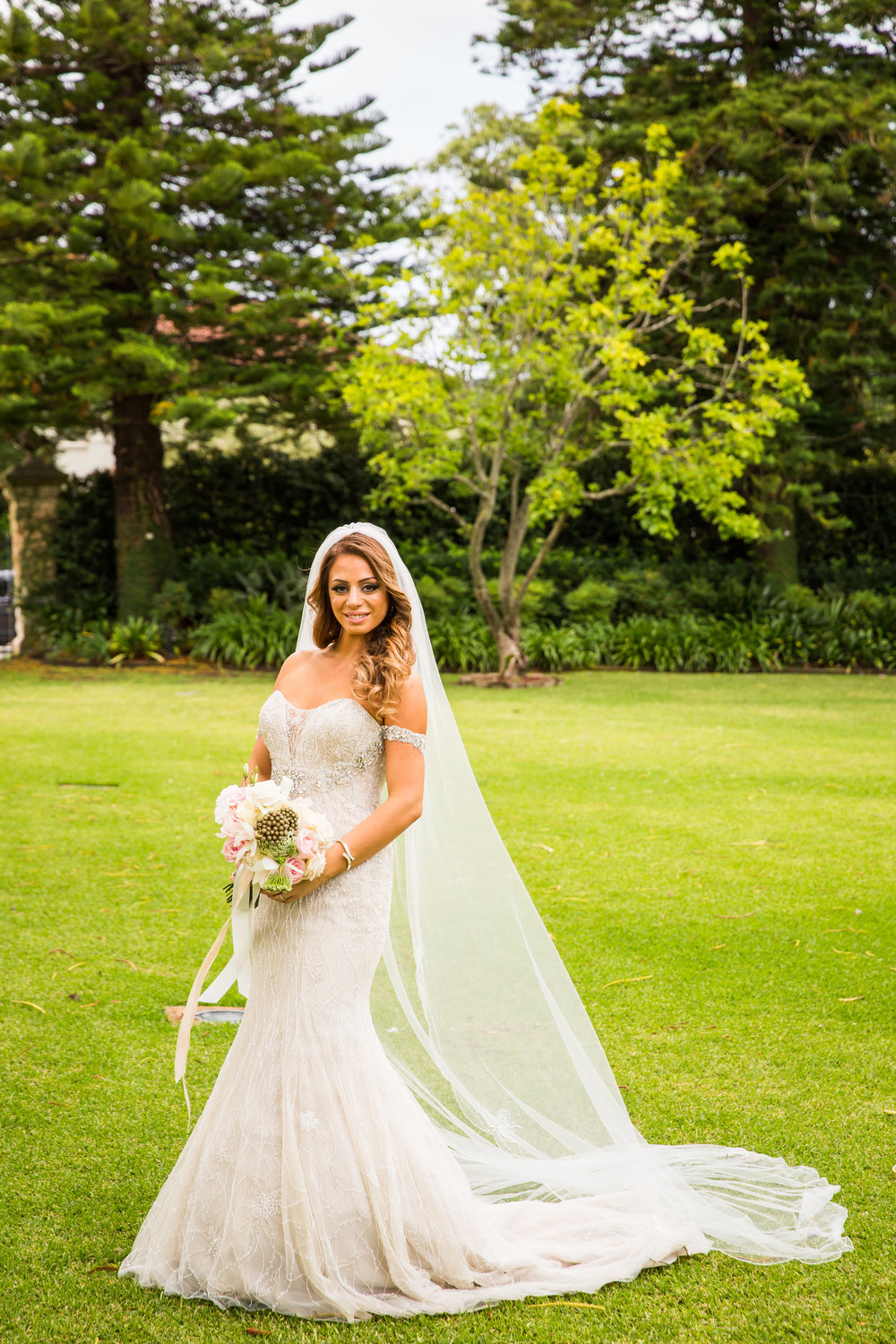 La Sposa Beaded Wedding Dress - A Curzon Hall Wedding - T-One Photography