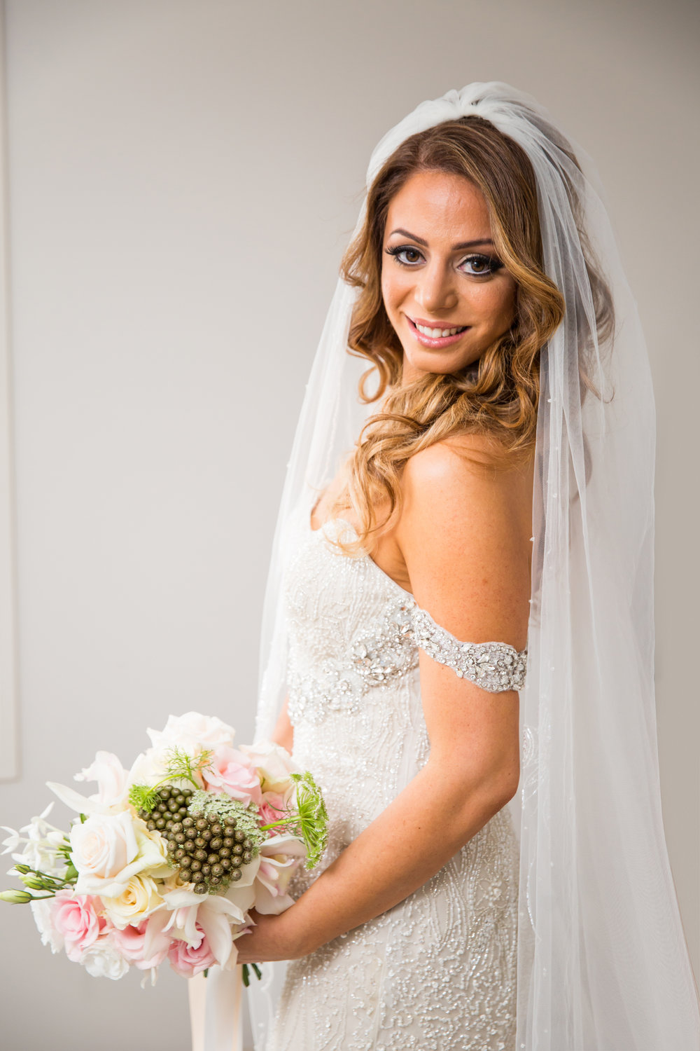 La Sposa Beaded Wedding Dress - A Curzon Hall Wedding - T-One Photography