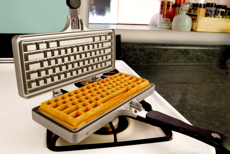 Source: The Keyboard Waffle Iron
