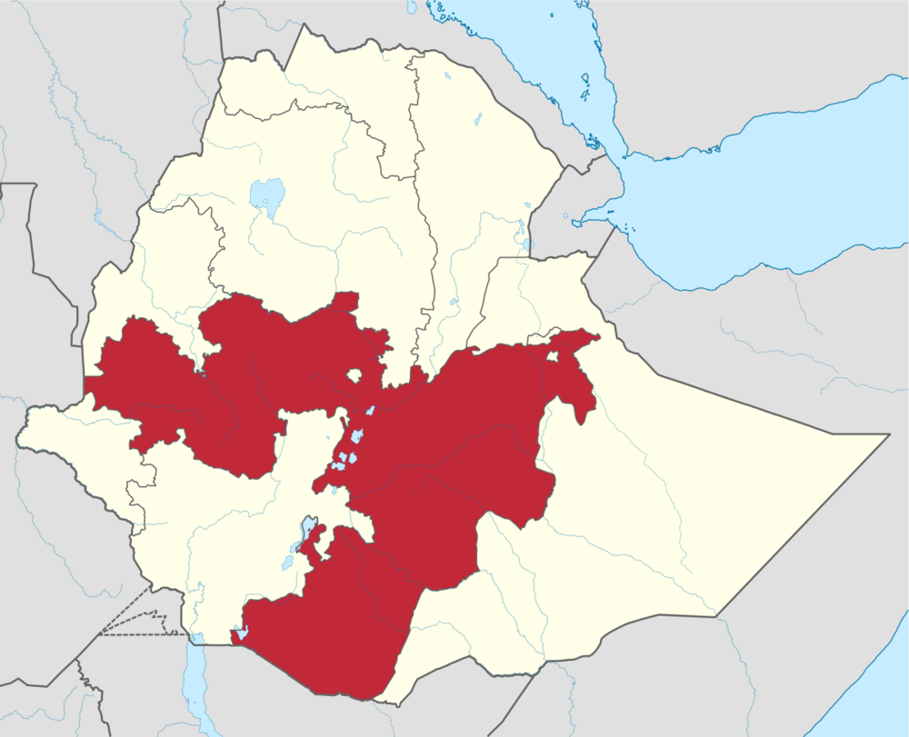 Ethiopia and its Oromia region