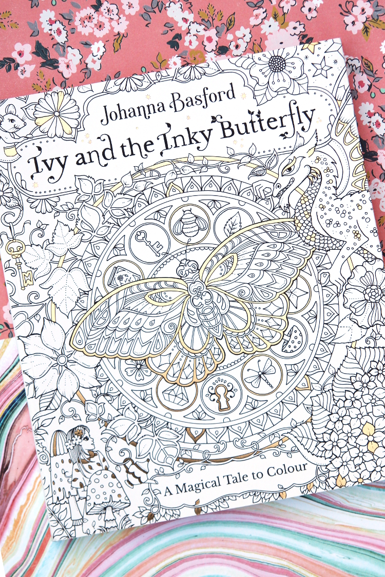 WIN A COPY JOHANNA BASFORD'S IVY AND THE INKY BUTTERFLY COLOURING BOOK