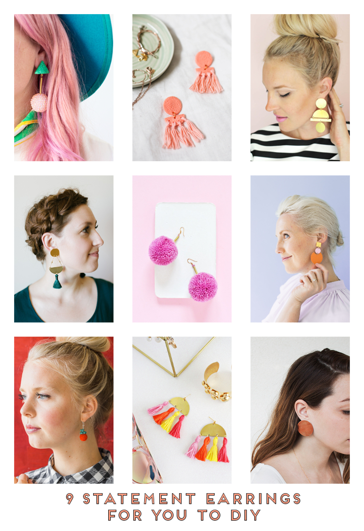 9 STATEMENT EARRINGS FOR YOU TO DIY.