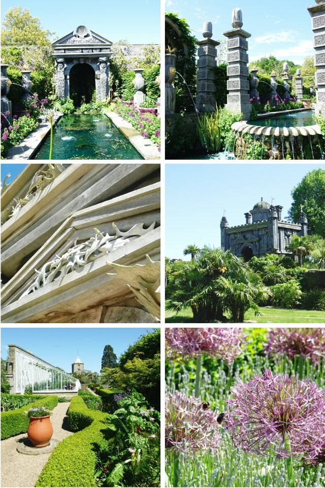 Arundel Castle Gardens, Sussex.