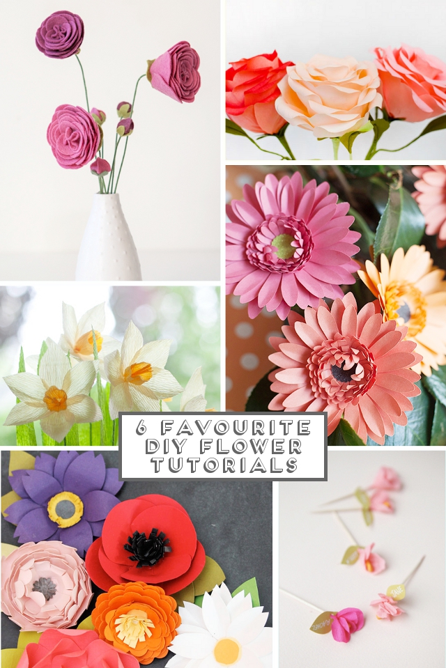 6 Favourite Diy Flower Tutorials