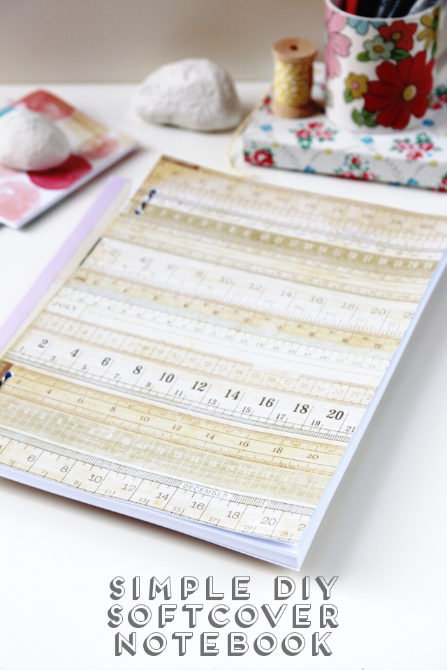 Simple Diy Softcover Notebook