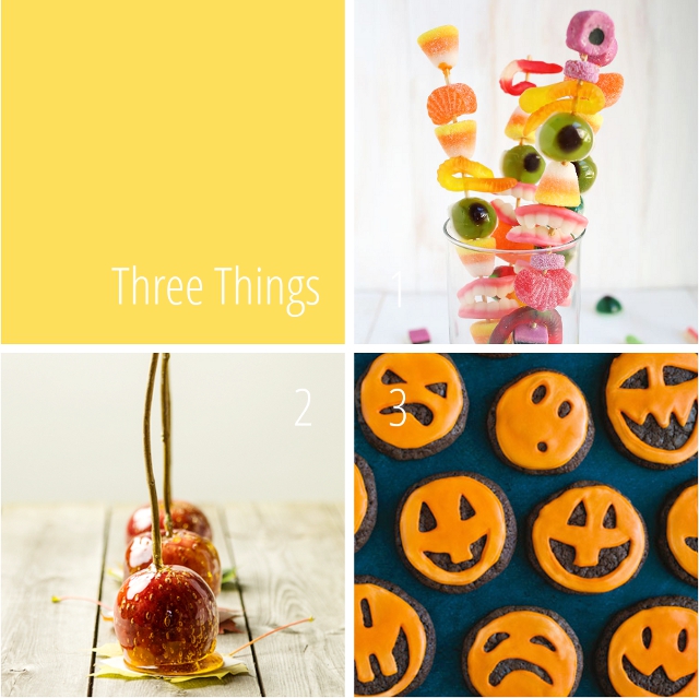 Three Things I Love: Last Minute Halloween Treats.
