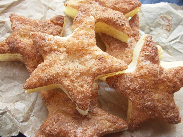 Cinnamon Pastry Stars Party Snacks - Gathering Beauty