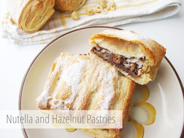 Nutella and Hazelnut Pastries