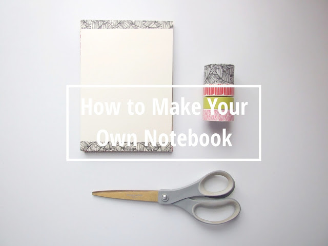 How to Make Your Own Notebook using washi tape and envelopes- Gathering Beauty
