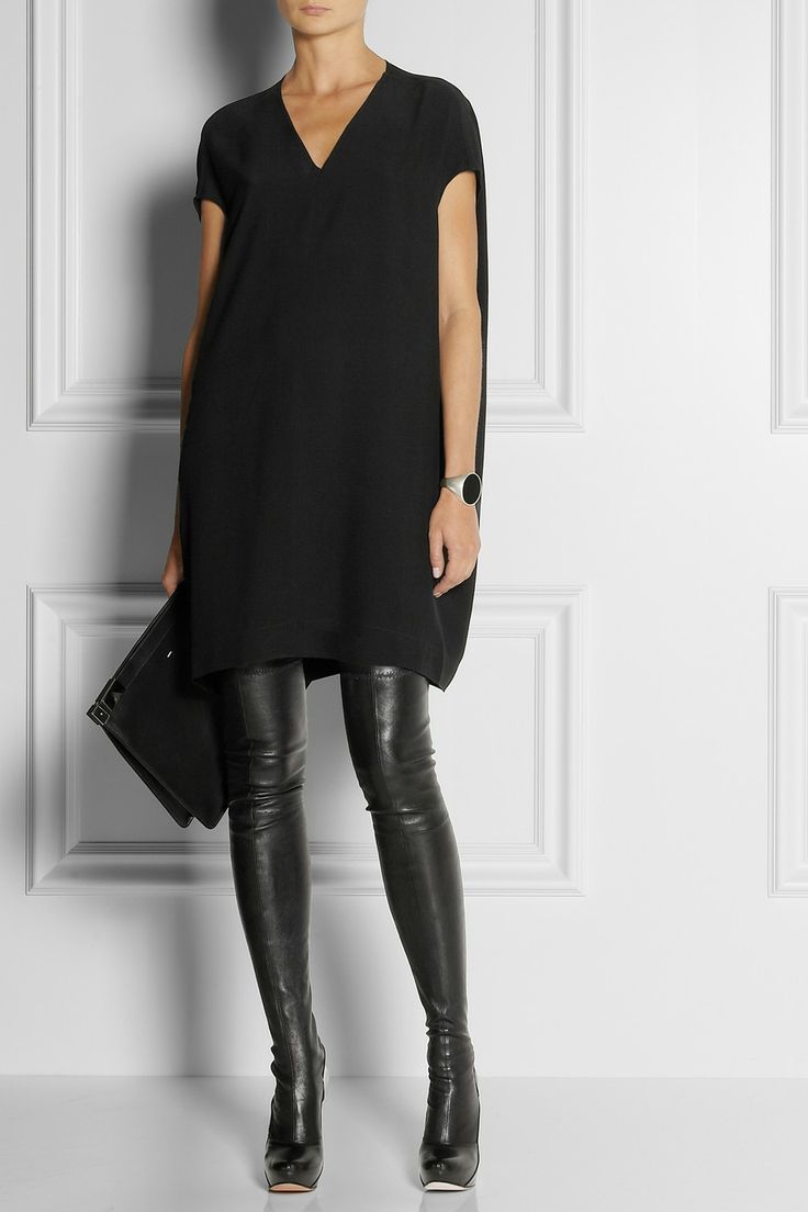 This tunic from The Daily Chic is hip and stylish. Worn with thigh high boots this tunic is also quite edgy. 