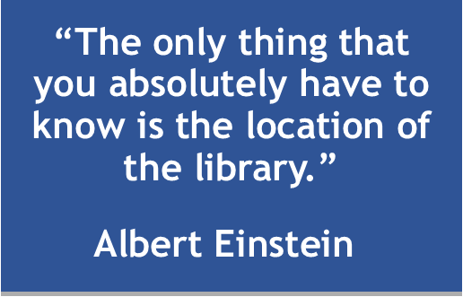 Einstein Library Quote.png