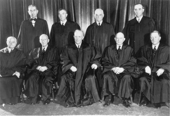  The 1953 Warren Court attempted to desegregate American schools through its Brown ruling. 