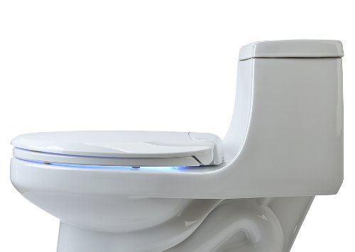 heated toilet seat with night light