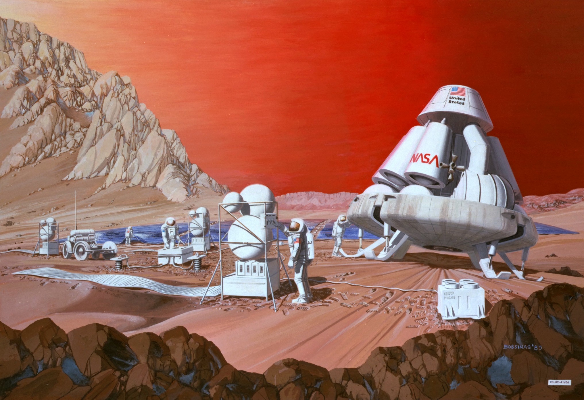 Mars mission - Retro Gallery Archive (Full Size)