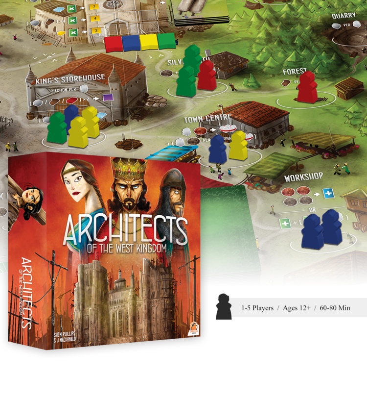  Architects of the West Kingdom juego de mesa