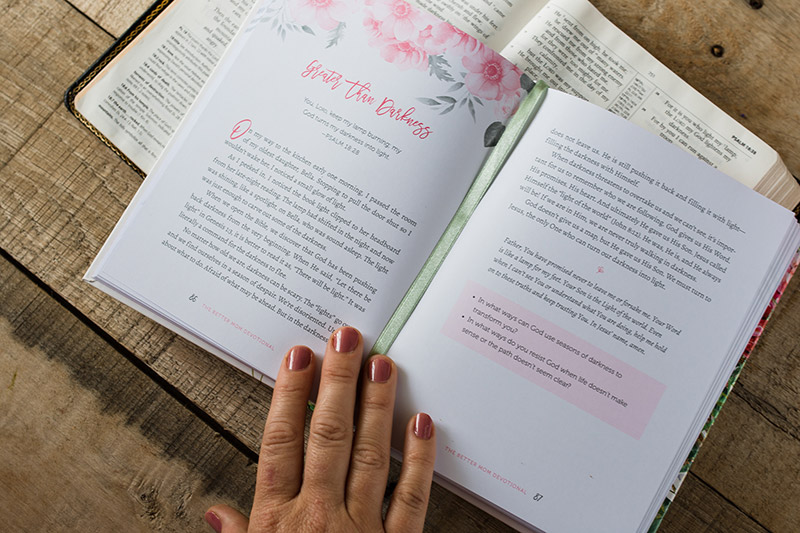 The Better Mom Devotional Sample Page
