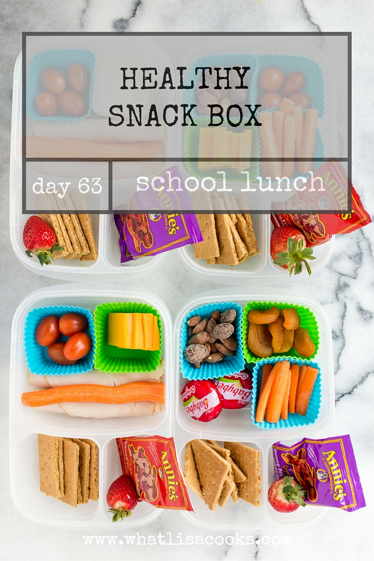 School Lunch Day 63: Simple snack boxes — What Lisa Cooks