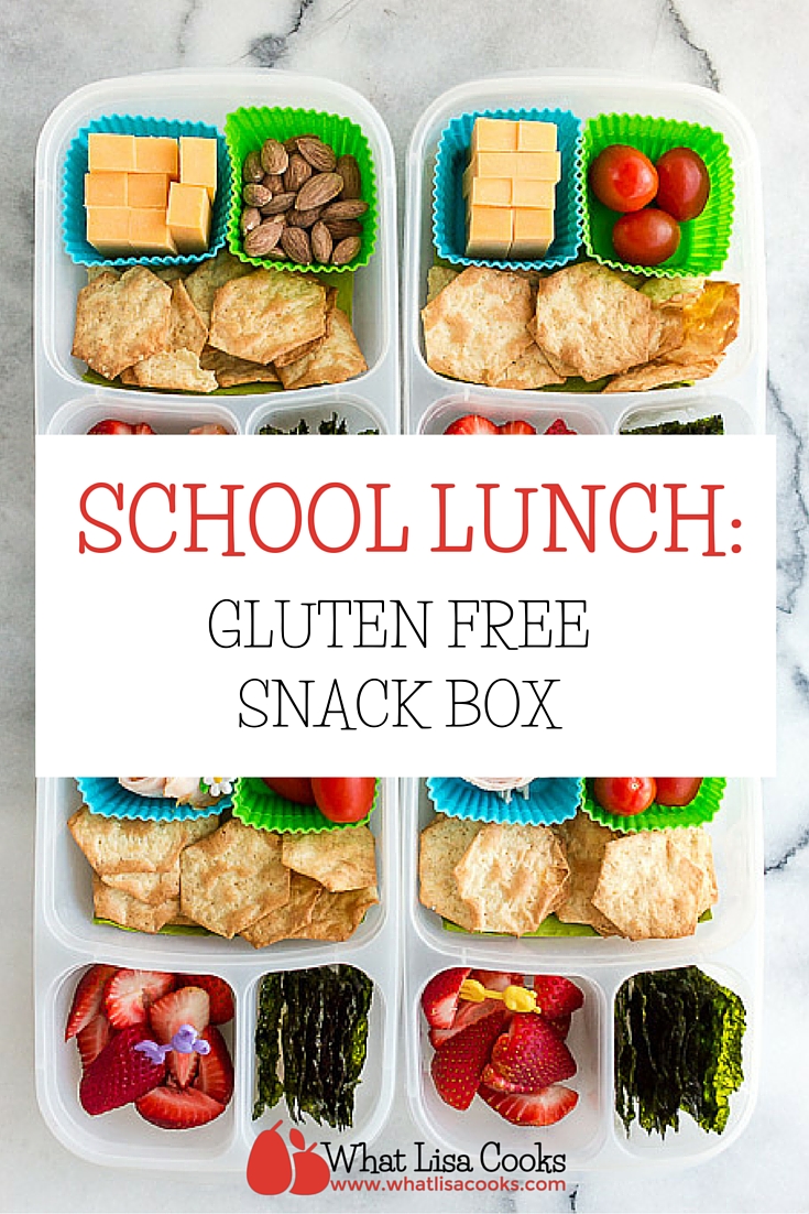 School Lunch Day 94: Gluten Free Snack Box — What Lisa Cooks
