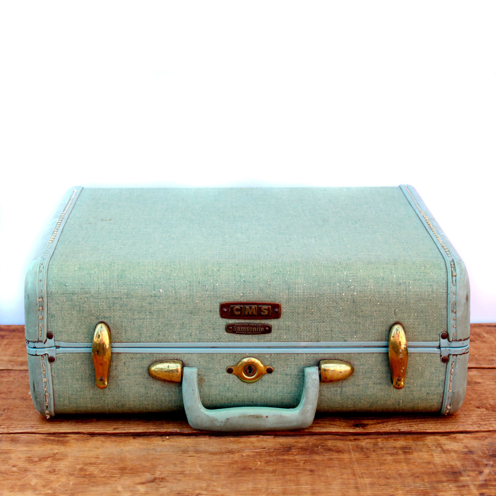 Vintage Hard Suitcase 56
