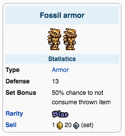Fossil Armor — T Logic
